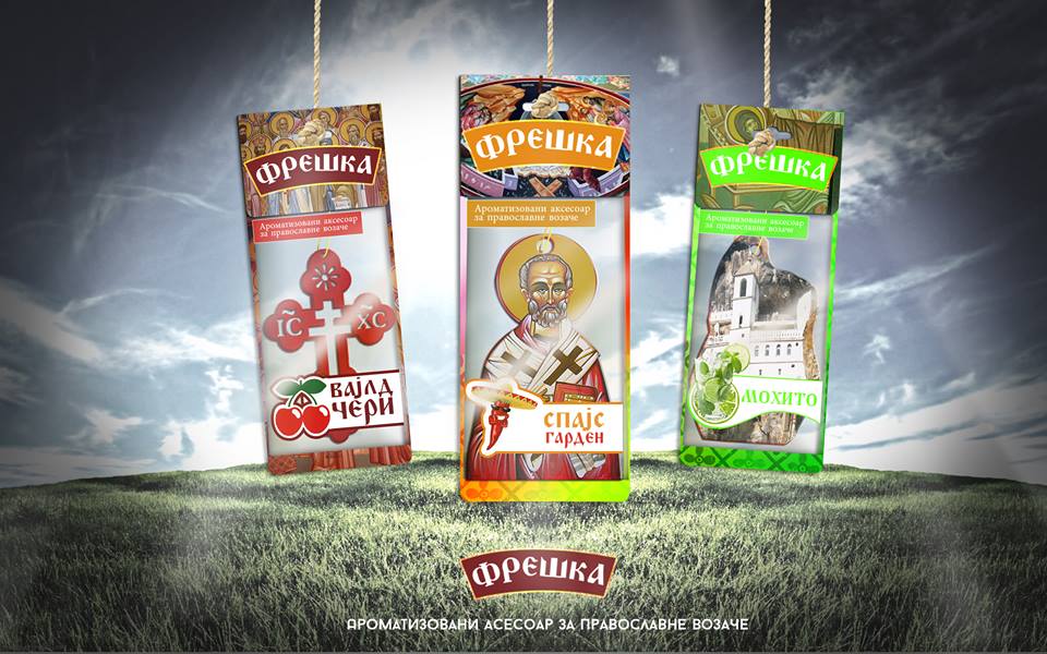 Saint Day Car Freshener